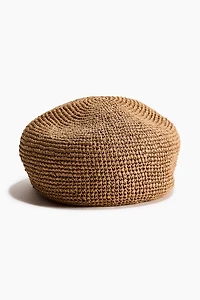 Straw Beret