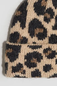 Tuque en tricot jacquard