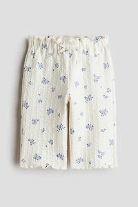 Textured Jersey Pants