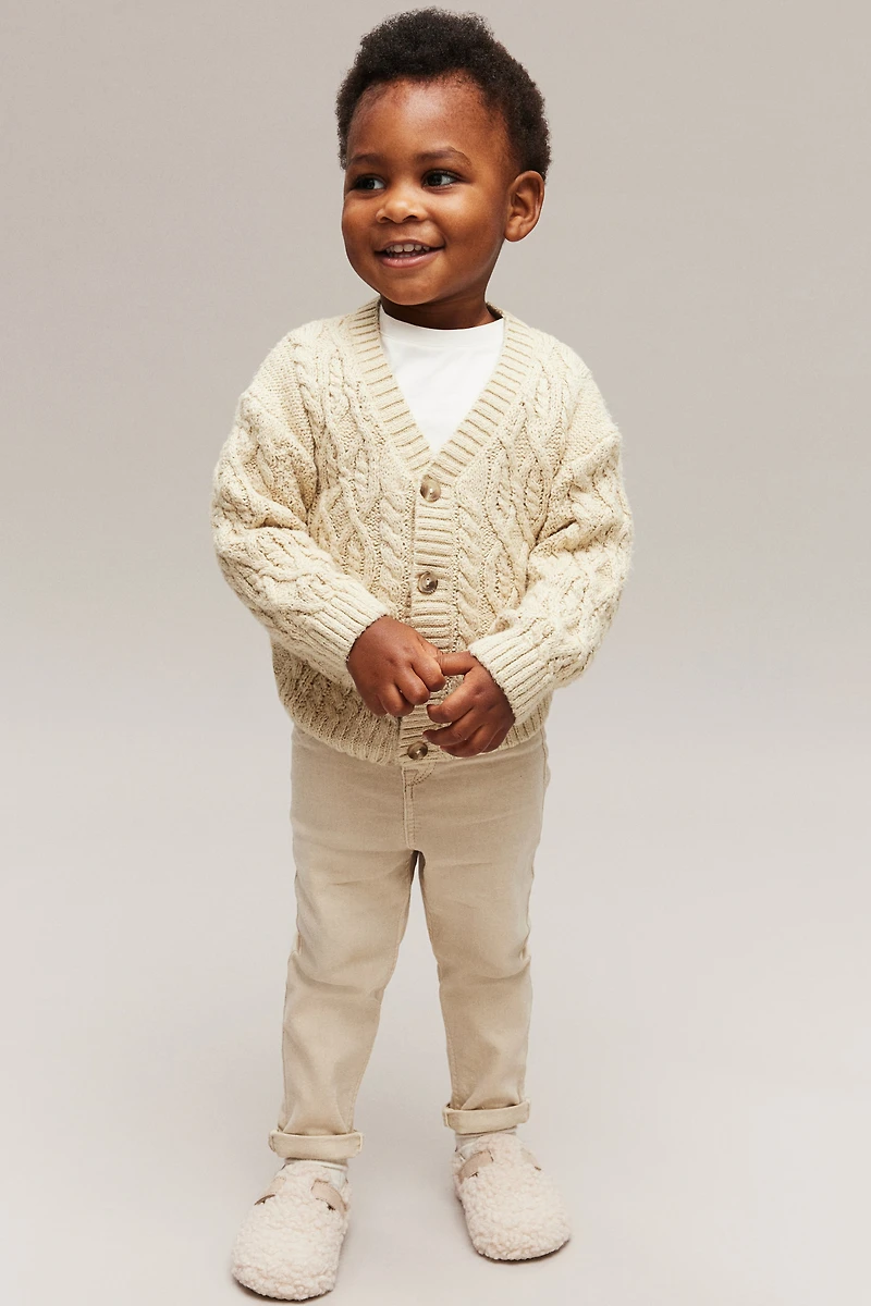 Cable-Knit Cardigan