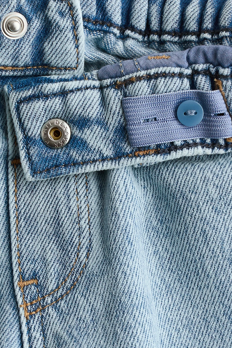 Jean à jambes larges