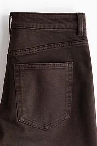 High-Waist Denim Shorts