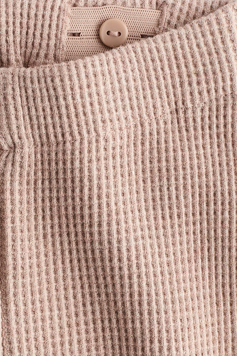 Ensemble 2 pièces en coton gaufré