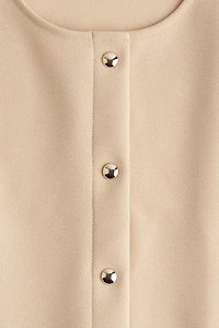 Short-Sleeved Cardigan