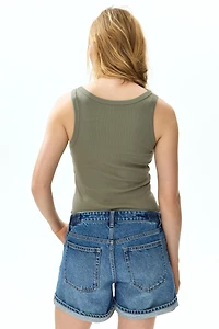 MAMA Ribbed Tank Top