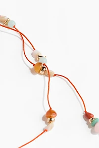 Beaded Cord Necklace