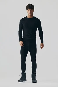 Wool Base-Layer Ski Leggings