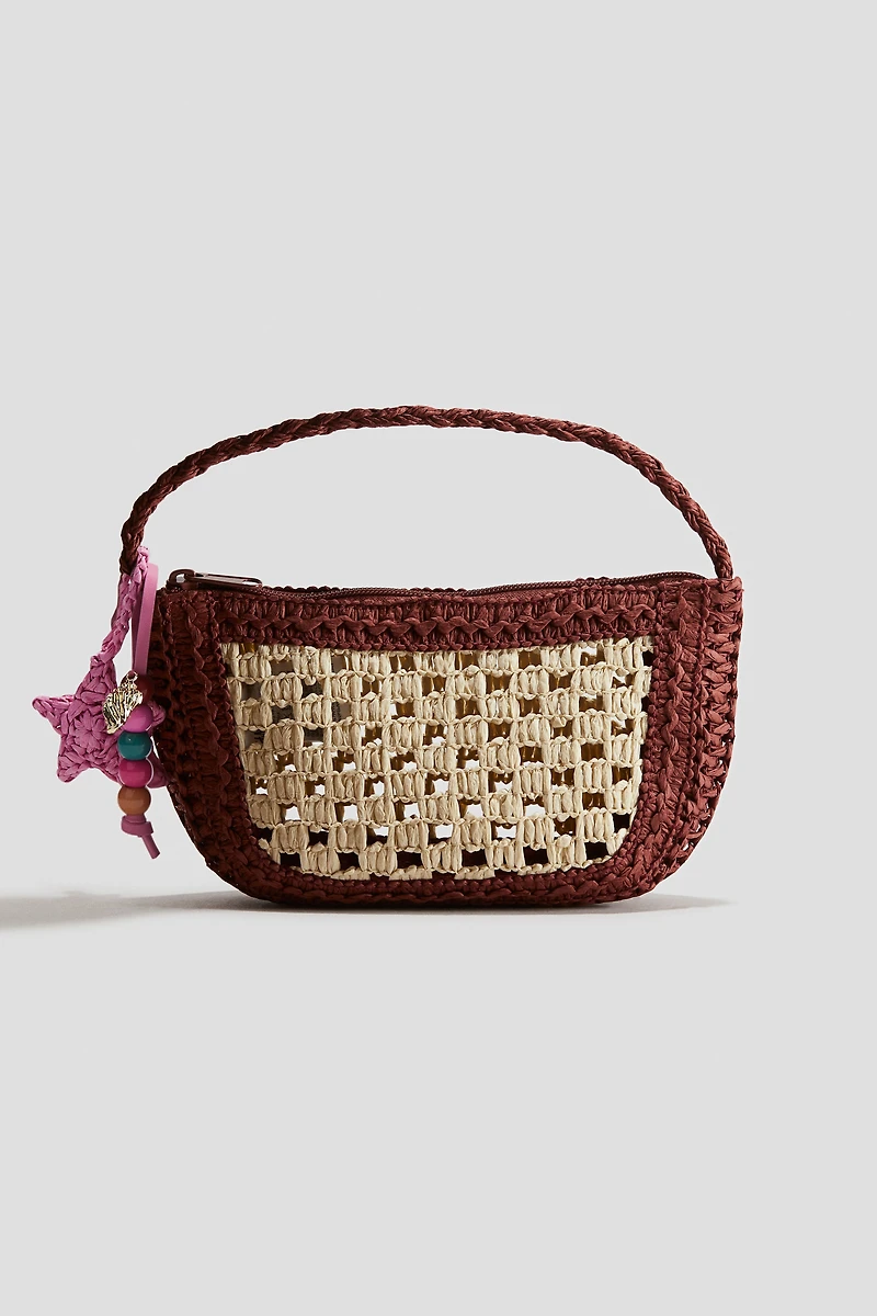 Sac à main en paille