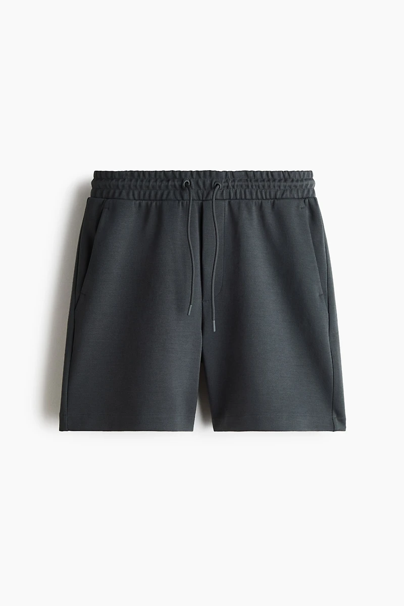 Regular-Fit Interlock Shorts