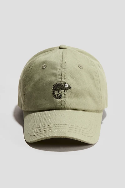 Twill Cap with Motif