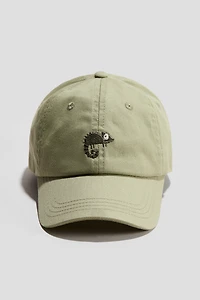 Twill Cap with Motif