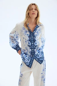 Printed Lyocell Shirt