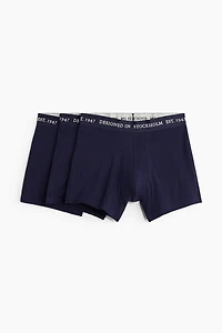 3-pack Mid-Length Boxer Briefs with Lycra®