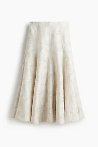 Jacquard-Weave Skirt