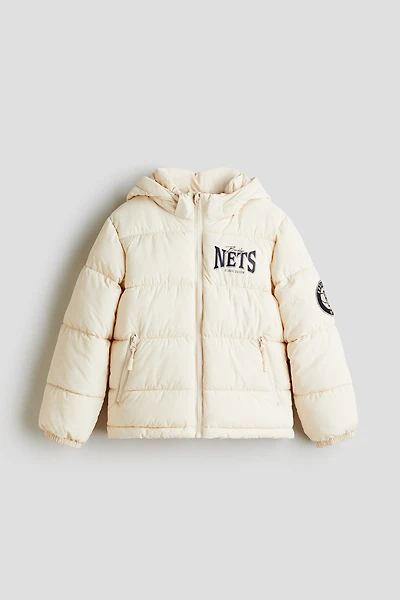 Manteau court matelassé