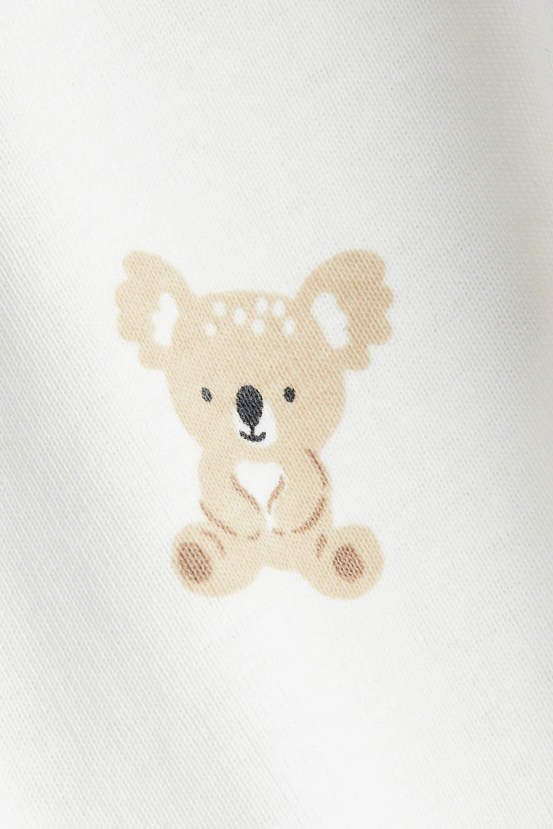 Lot de 3 cache-couches en jersey imprimé