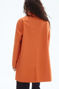 Manteau 3/4 en sergé