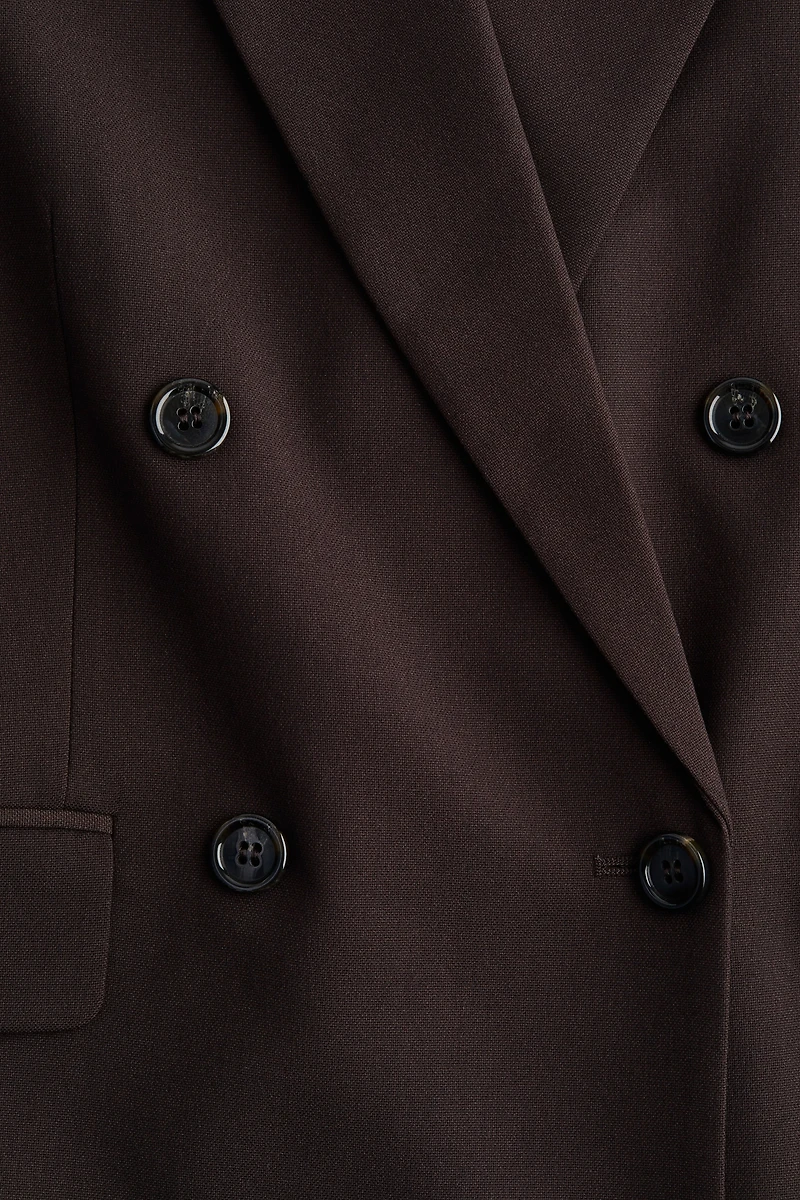 Blazer à fermeture croisée