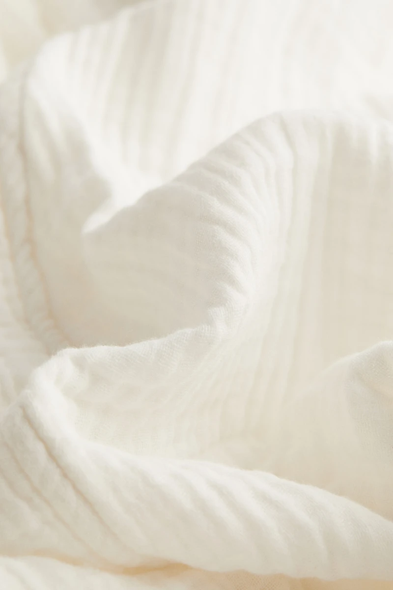 Robe de chambre en mousseline