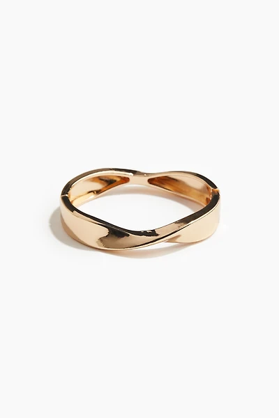 Twisted Hinged Bangle