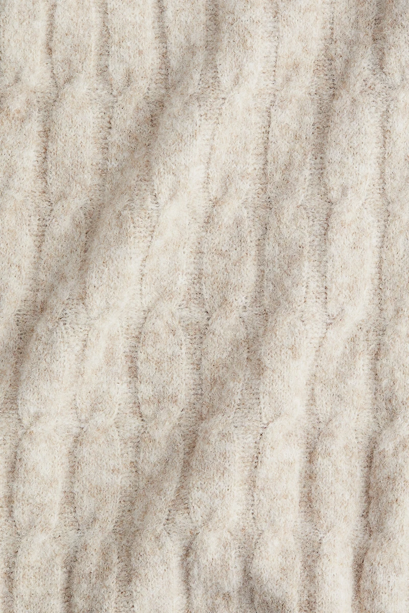 Pantalon en tricot torsadé