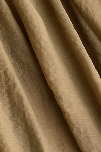 Voluminous Tie-Detail Dress