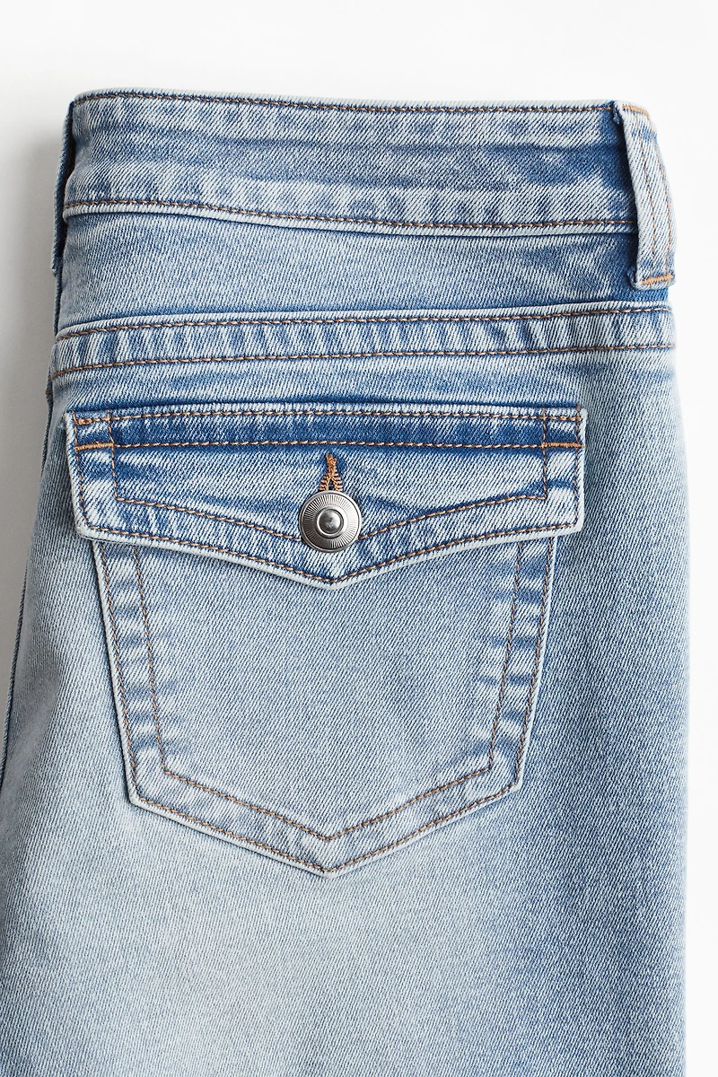 Flared Low Jeans