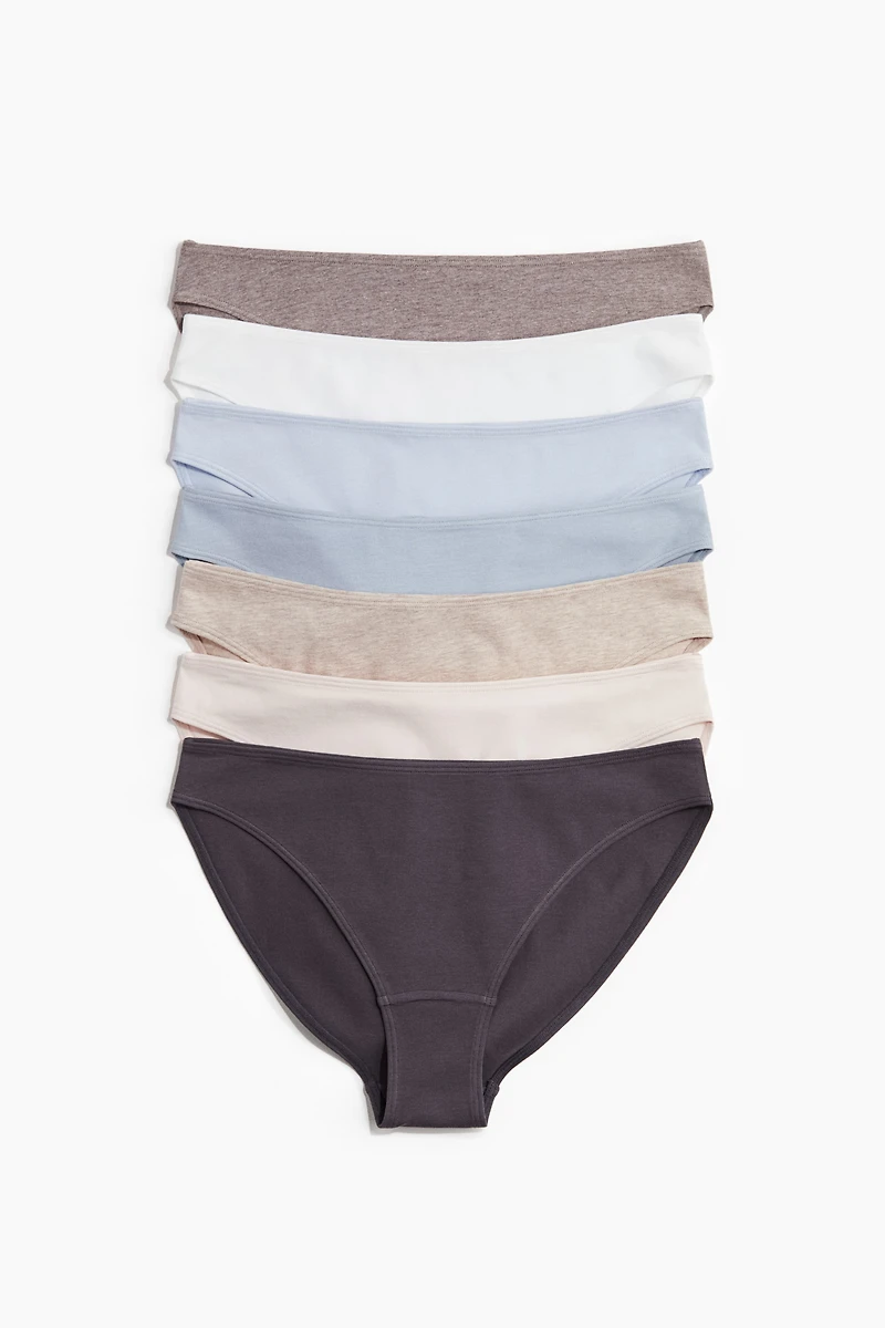 Lot de 7 culottes en coton