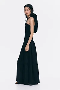 Smocked Bandeau Dress