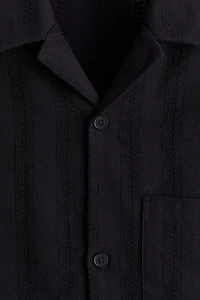 Regular-Fit Textured Resort Shirt