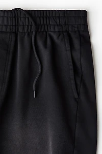Oversized Printed Cotton Sweatpants
