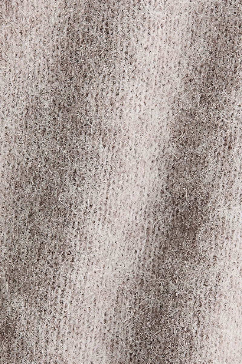 Chandail grande taille en alpaga mélangé