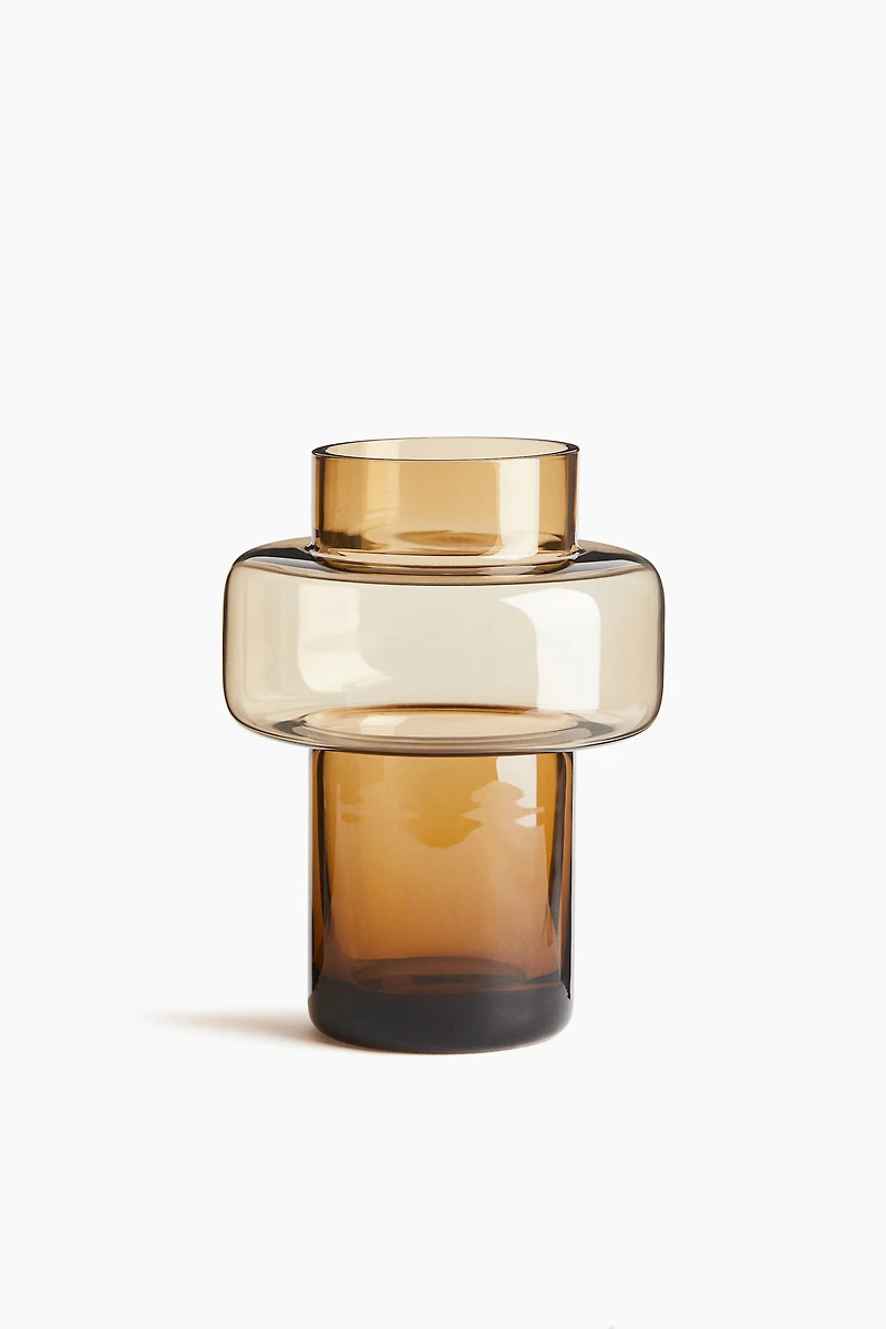 Extra-Small Tiered Glass Vase