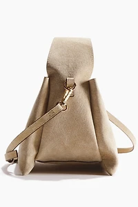 Sac à bandoulière en daim