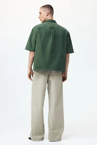 Loose-Fit Cotton Canvas Pants