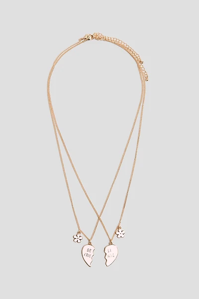 2-Pack Friendship Necklaces