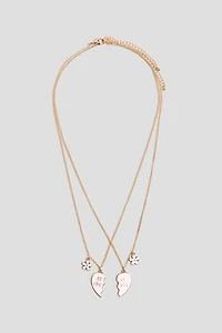 2-Pack Friendship Necklaces