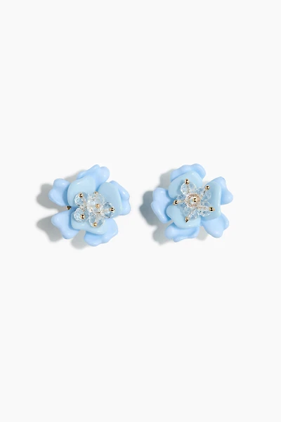 Boucles d'oreilles fleurs
