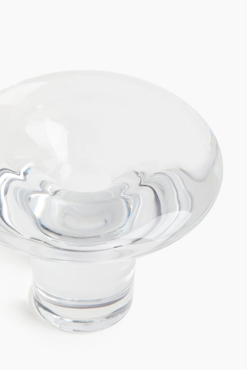 High Glass Candleholder