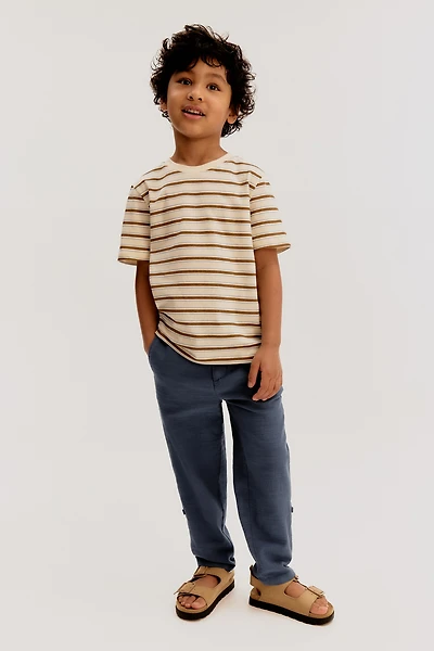 Cotton Roll-Up Chinos