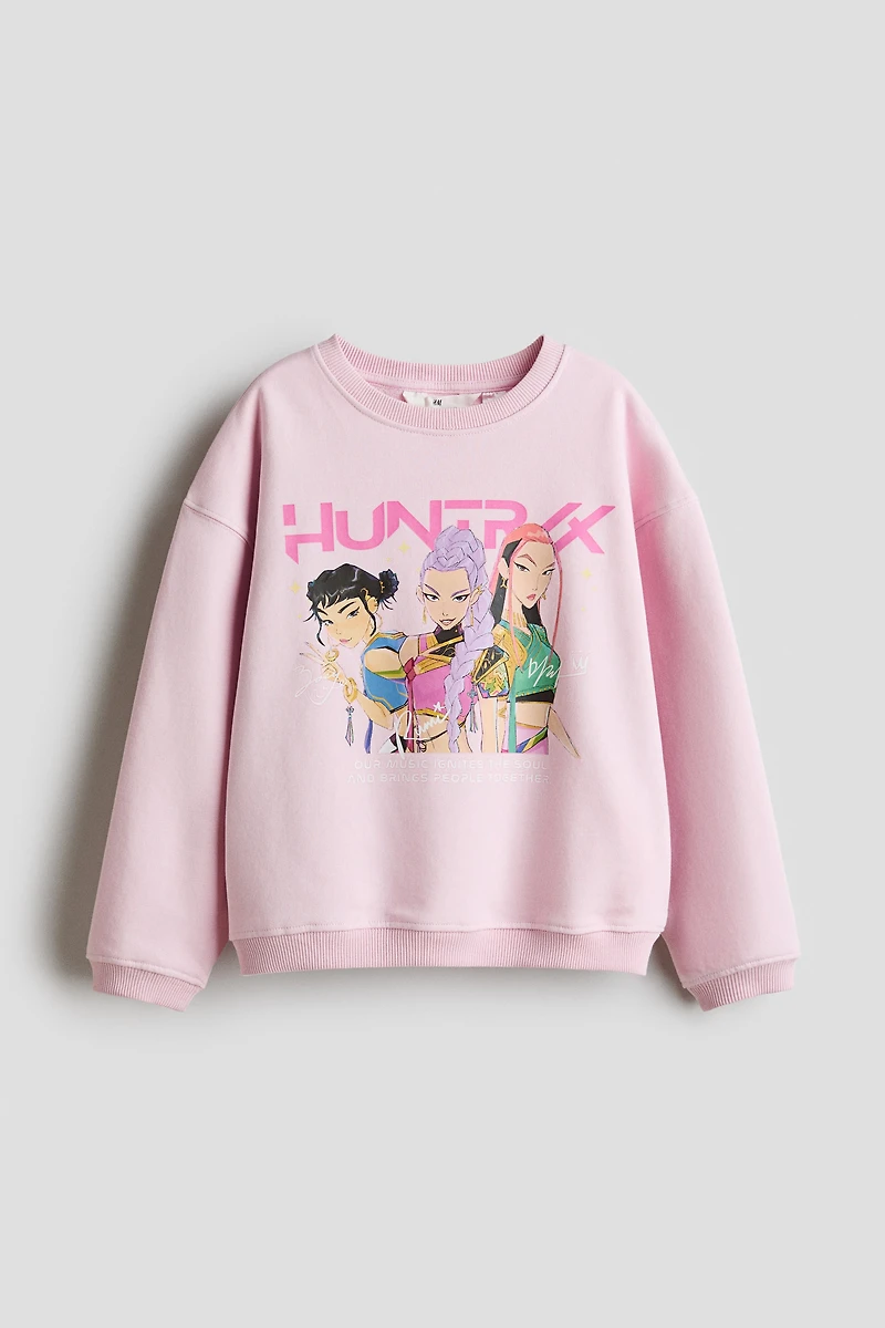 Sweatshirt with Motif