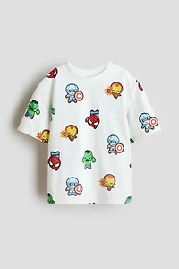 T-shirt grande taille imprimé