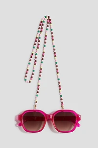 Sunglasses wit Glasses Chain
