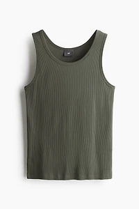 Cotton Pajama Tank Top and Shorts