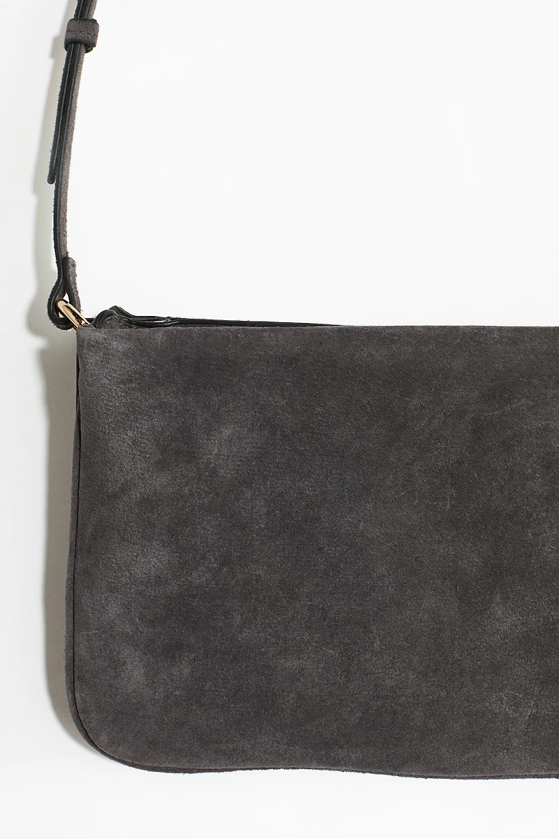 Suede Crossbody Bag
