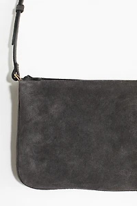 Suede Crossbody Bag