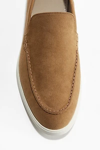 Moccasin-Seam Loafers