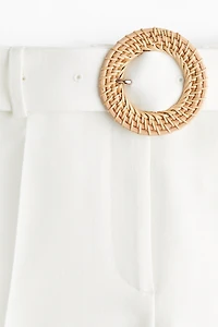 Wide-Leg Dress Pants