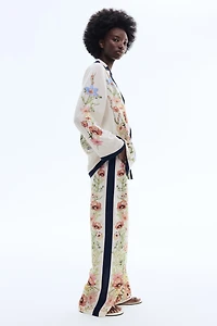 Printed Lyocell Pants