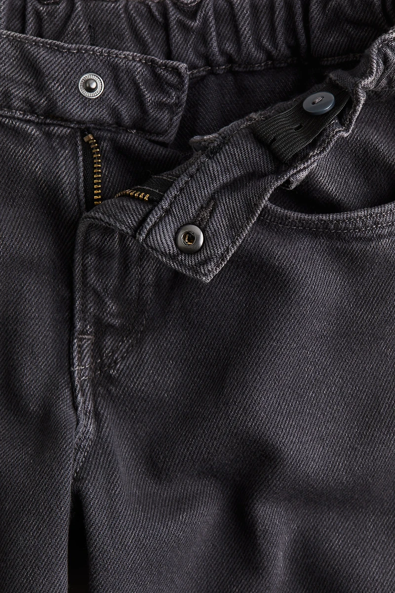 Tapered Cotton-blend Jeans